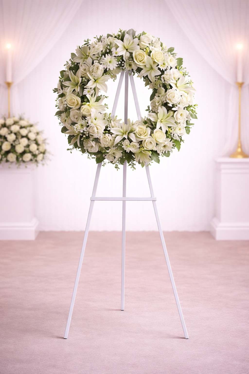 Love and Honor Wreath - T239-3A