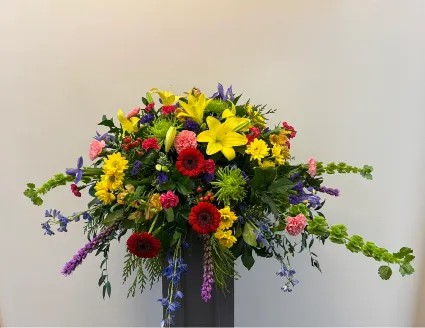 Radiant Rememberance Casket Spray