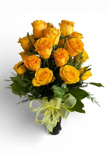 Classic Yellow Roses