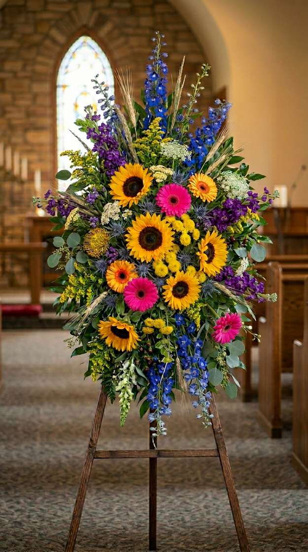 Wild Blooms Standing Spray
